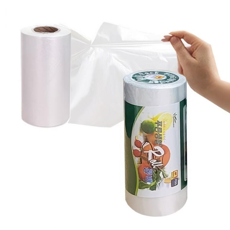 업소용 뜯어쓰는 롤백 비닐 봉투 봉지 17x25cm 500매 주방 위생백 일회용