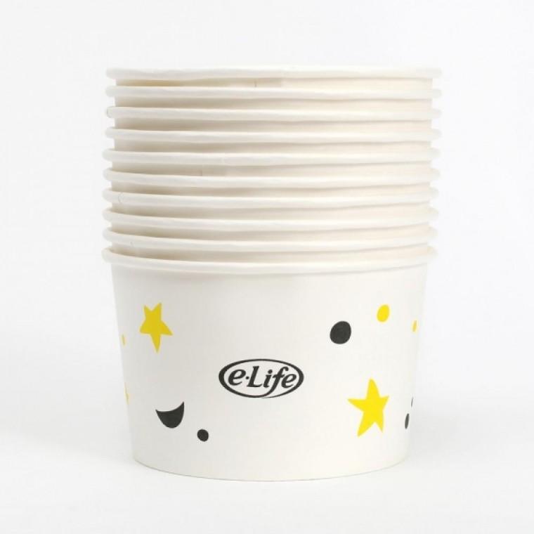 이라이프 종이용기 10개입 분식 일회용그릇