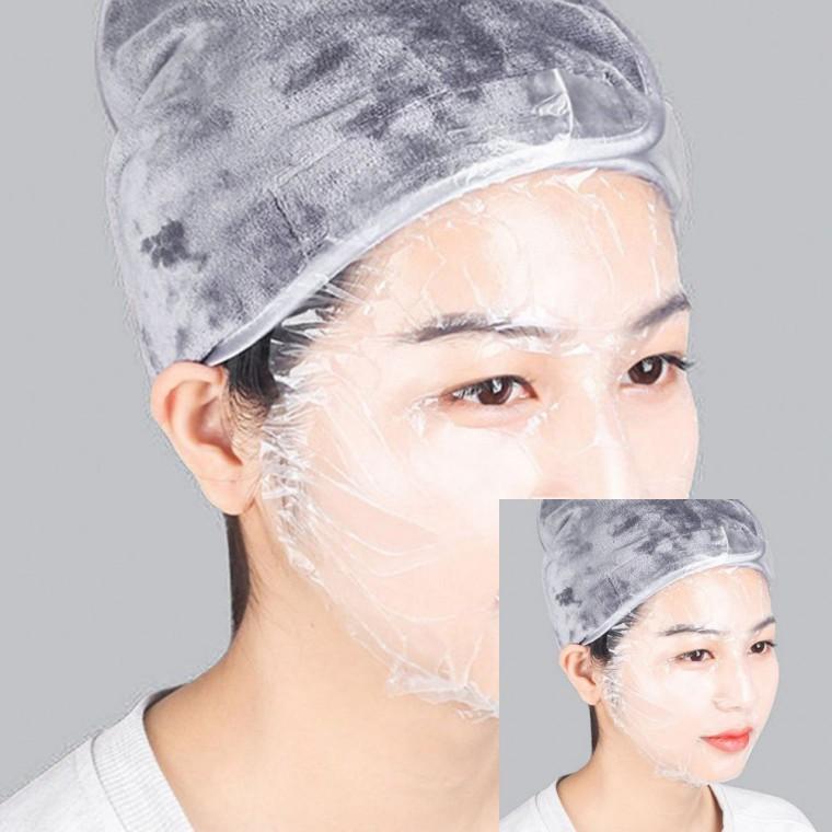 비닐팩 100매 일회용마스크팩시트 얼굴랩마스크비닐팩