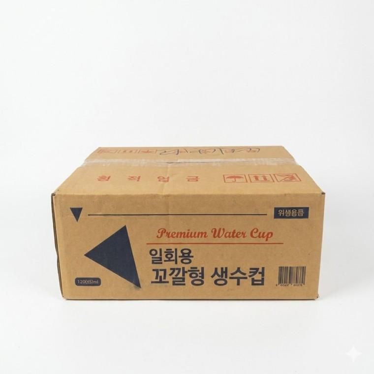 꼬깔형 일회용 종이컵 1박스(2000매)