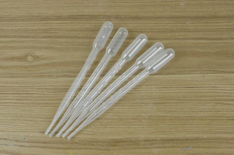 샘플 액체 일회용 스포이드 5ml 50p 교구 과학 실험