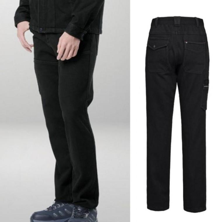 데님 기모 작업복 바지 겨울 오토바이 바람막이 팬츠