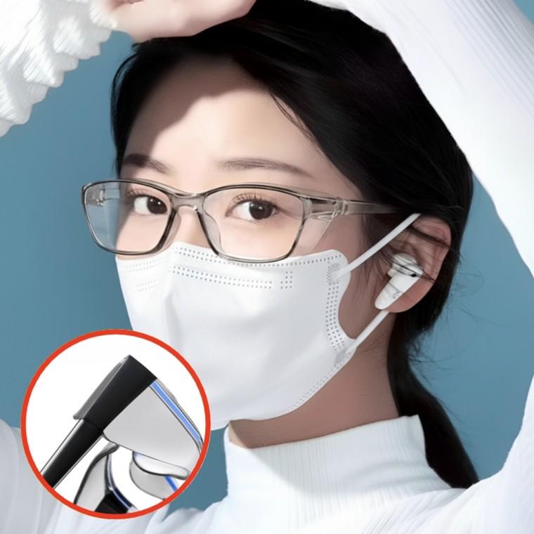 미세먼지 차단 안경 꽃가루 방풍 바람막이 알러지 황사 방지 뿔테 안구보호