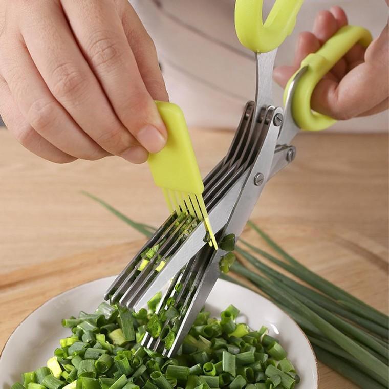 쪽파 가위 식당용 채칼가위 주방용 파썰기 조리도구