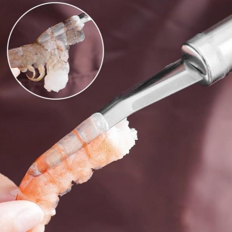 스테인레스 새우손질칼 새우껍질제거 생선손질 주방