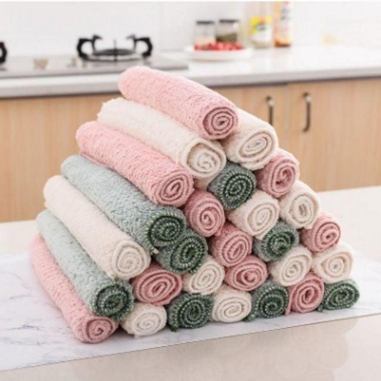 극세사 주방 행주 걸어식손걸레 물걸레 밀대걸레