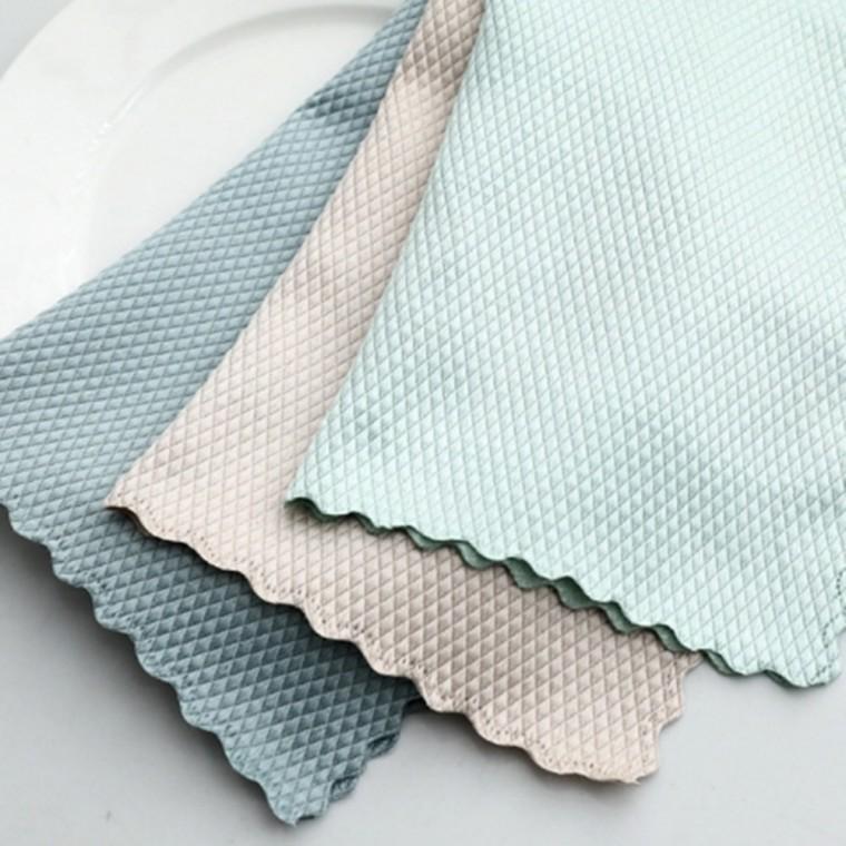 주방 극세사 비늘모양 행주 가전청소 세차 유리 물기제거 먼지청소