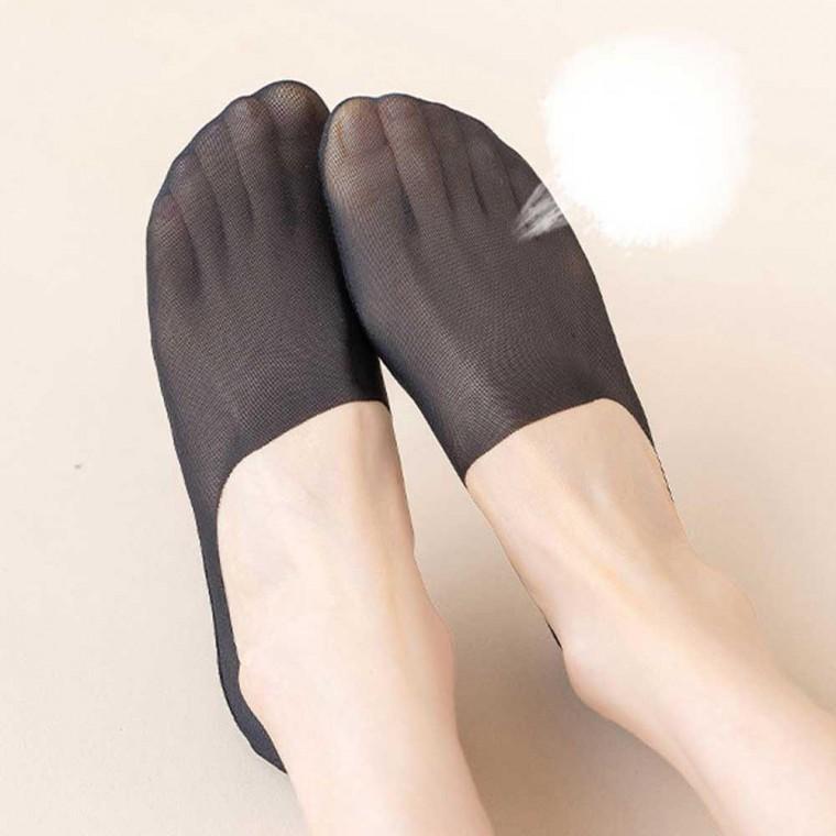 여자 여름 통풍 메쉬 시원한 덧신 페이크 삭스 코디