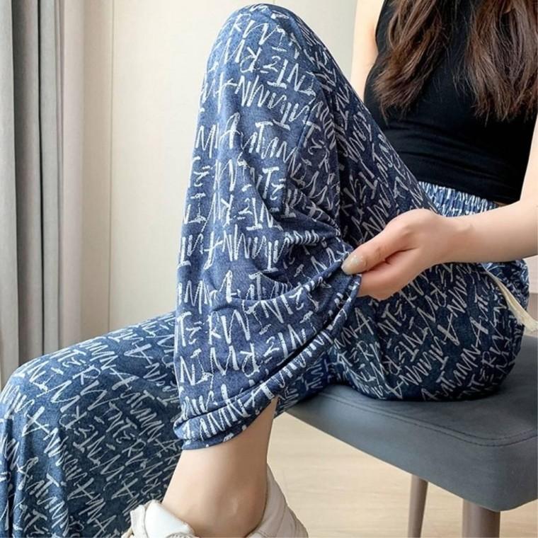 밴딩 와이드 청바지 쿨데님 팬츠 여름 쿨링 여성