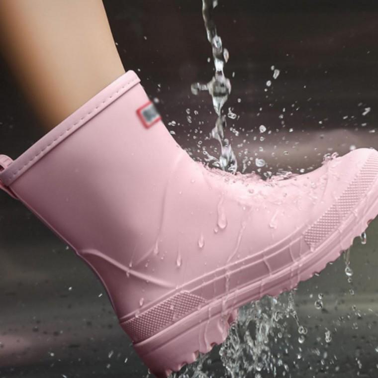 장마철 첼시 레인부츠 여성 패션 논슬립 방수 장화 여름용