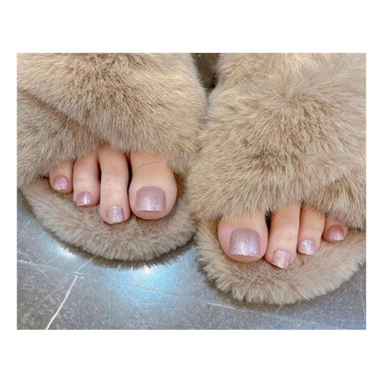 여름 스타일 발톱아트 네일스티커 24종 세트 붙이는 네일아트