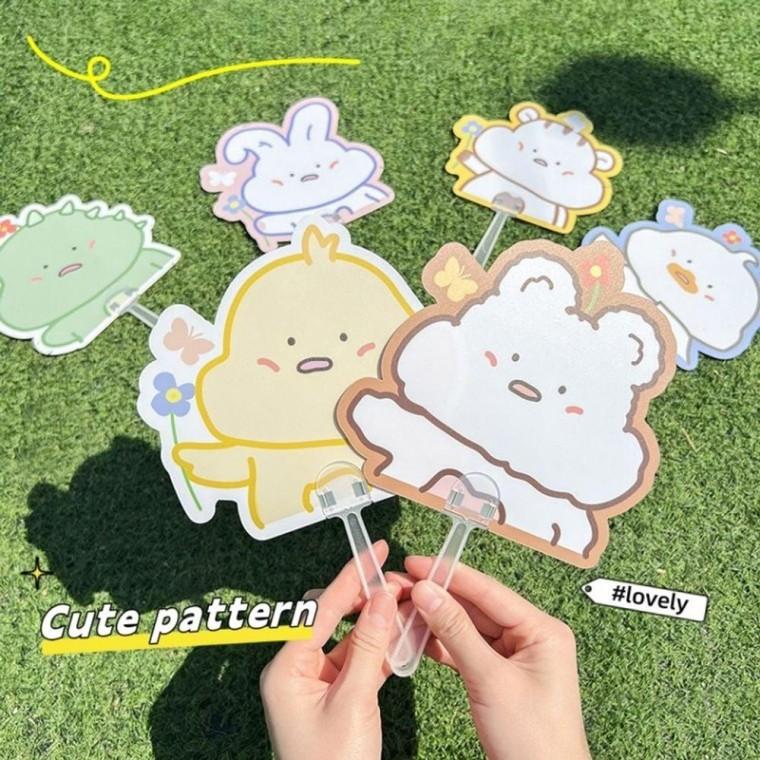 캐릭터 손부채 미니부채 여름휴대용 판촉부채