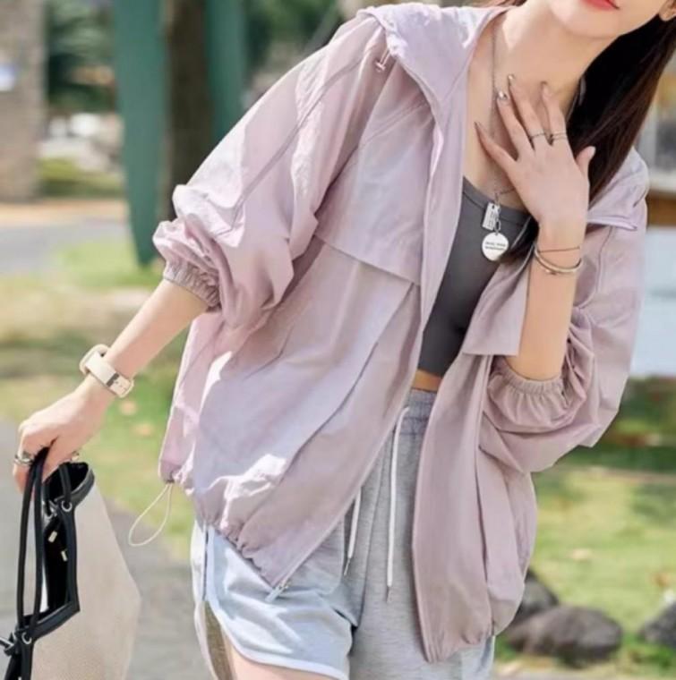 바람막이 햇빛가리개 후드 봄 루즈핏 여름