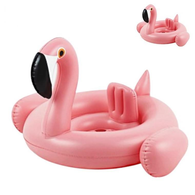 여름 물놀이 소형 아동 플라밍고 튜브 72X54 수영장 KC인증 어린이 물놀이용품