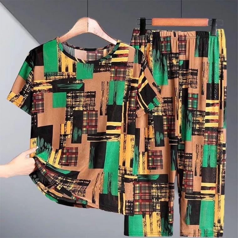 실내복 홈웨어 쿨바지 여름 잠옷세트 상하세트 아이스