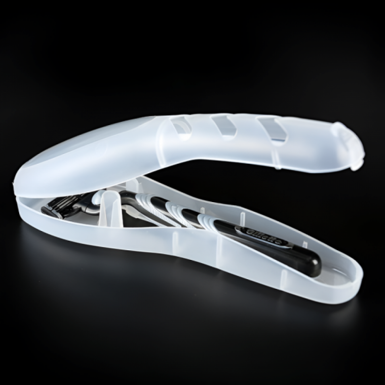 휴대용 커버 보관함 여행용 면도기케이스 면도날 홀더