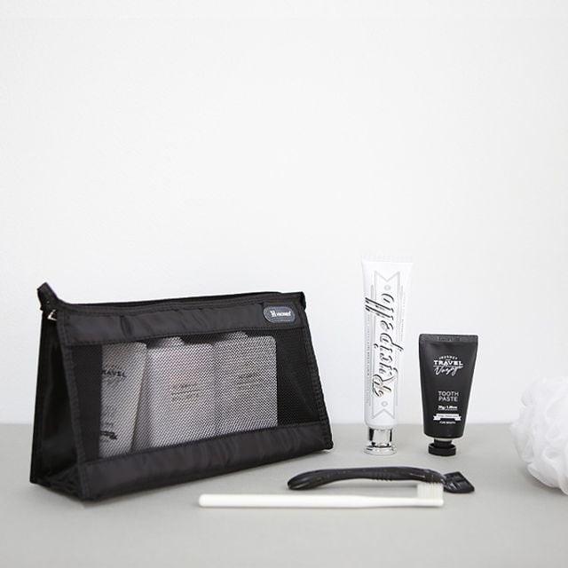 파우치 COOLMAN BAG 여행용 세면도구 매쉬