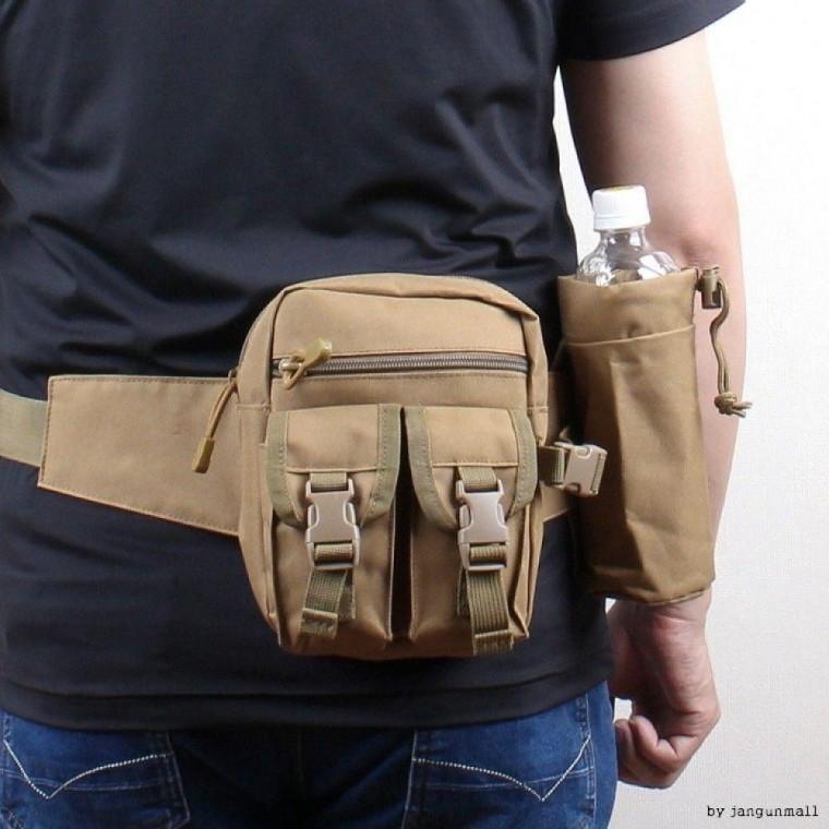 여행용 힙색 웨이스트백 소지품 허리 파우치 낚시 등산가방