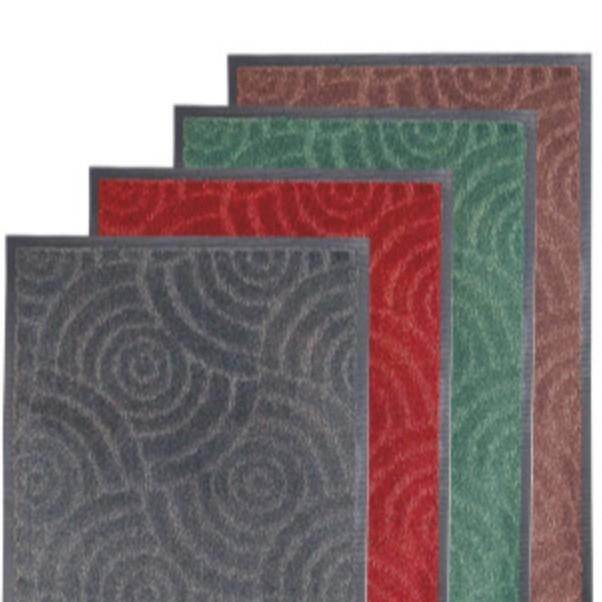 레드 밀리켄 60X90cm 써클 카펫 현관매트 발매트 튼튼하고 깔끔한 구성