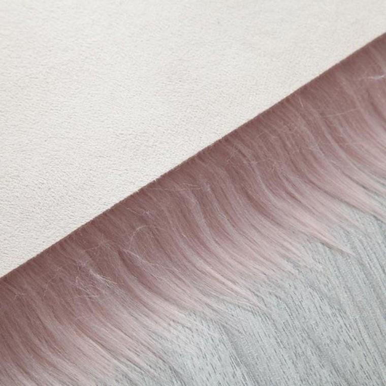 쌍하트 긴털 발매트 35x70cm 소파 카페트 가정용 인테리어 소품