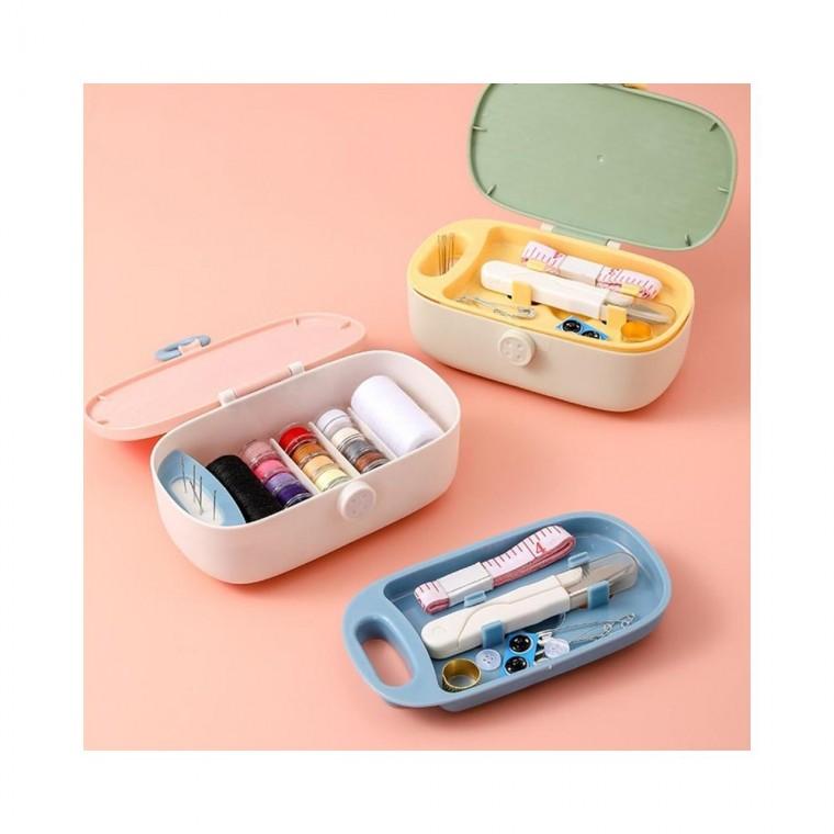 루미나D 휴대용 반짇고리 세트 바느질 실바늘 반짓고리 가정용 주방용