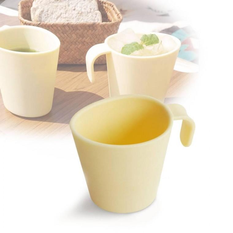 피크닉 손잡이컵 휴대용 머그컵