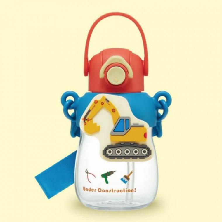 스케이터 휴대용 워킹카 원터치 스트로우 빨대 보틀 물병 물통 BOTTLE 650ml 1P