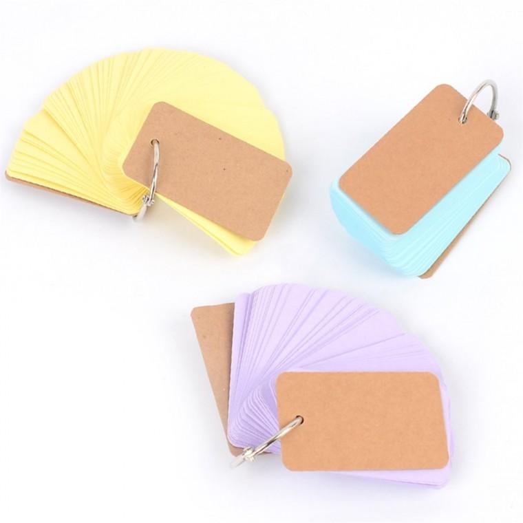 100매 미니 휴대용 단어장 메모 수첩 학습용수첩 작은수첩 암기노트