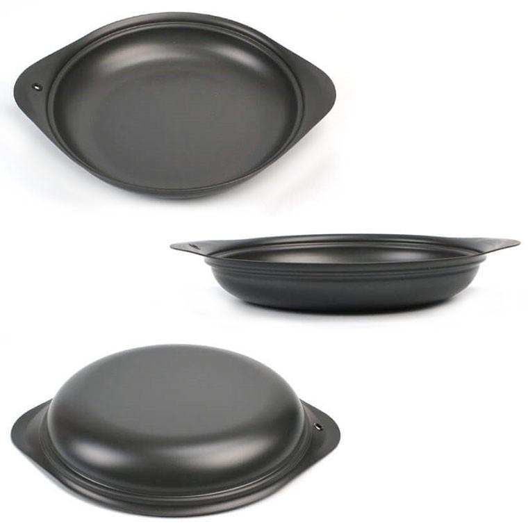 낮은 경질 전골냄비 찌개냄비 볶음냄비 1p 뚜껑없음