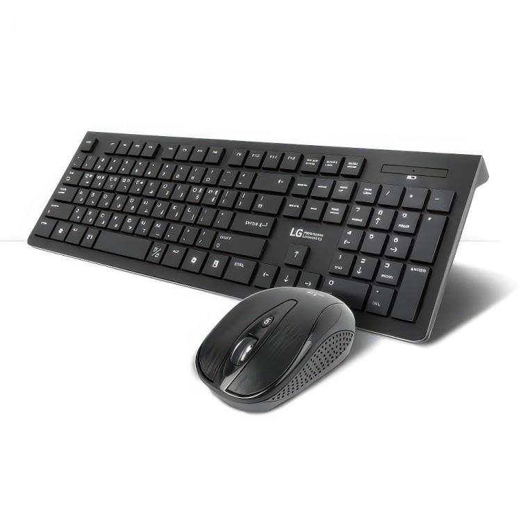 LG 엘지 MKS2000 나노 무선 블루투스 마우스 키보드 세트 사무실 휴대용