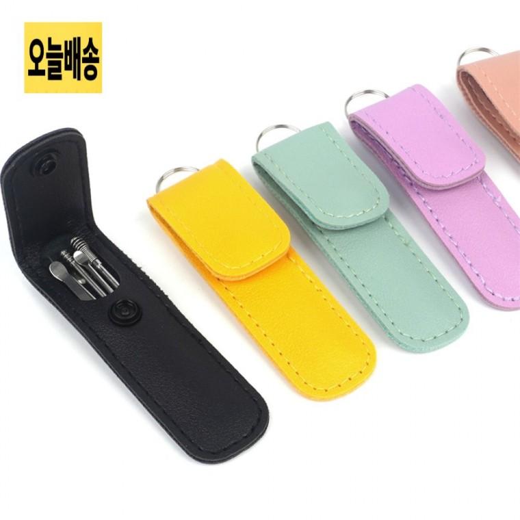귀이개 세트 6P 휴대용 스테인리스귀이개 스텐귀이개 귀이개6P