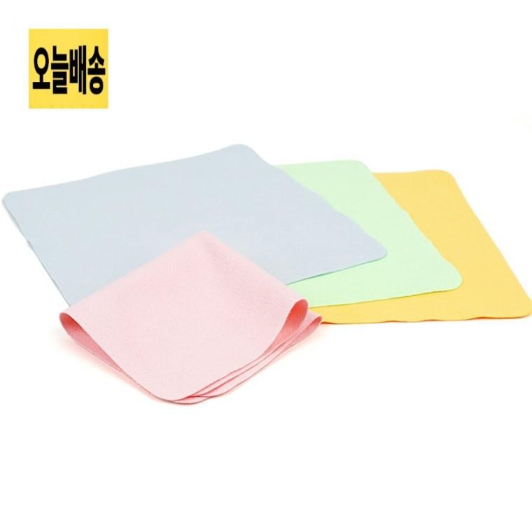 컬러 안경클리너 천 10P 휴대용 안경소품 선글라스닦이 플라스틱안경닦이