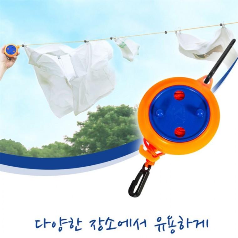 휴대용 빨래줄 나일론빨래줄 옥상빨랫줄 캠핑빨래줄