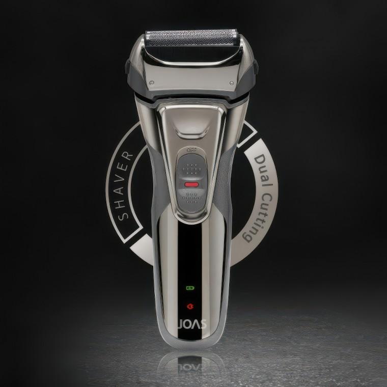 조아스 생활 방수 이중커팅 남자 전기 면도기 5740 남성 휴대용 정리기