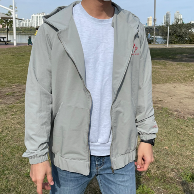 오와이엘 봄 바람막이 가을 간절기 ootd 남친룩 캠핑룩 커플 러닝 등산 후드 집업 자켓