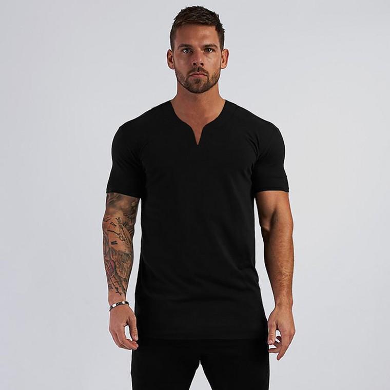 HL] 니트티 티셔츠 면티 코튼 남성 남자 머슬핏