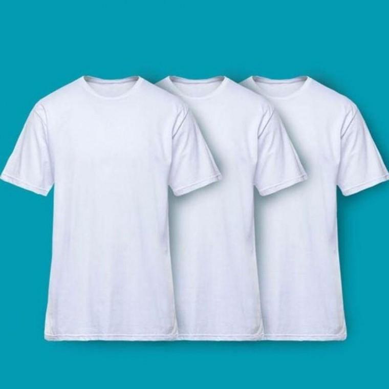 남녀공용 순면 라운드 반팔티셔츠 3장1세트 국내생산
