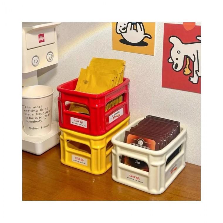 루미나D 미니 맥주박스 소품정리함 보관 케이스 수납함 가정용 주방용