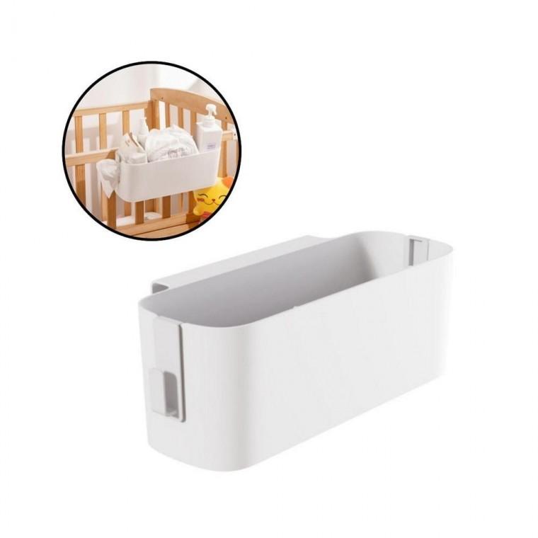 루미나D 침대 걸이형 수납 바구니 소품 정리함 가정용 주방용 다용도