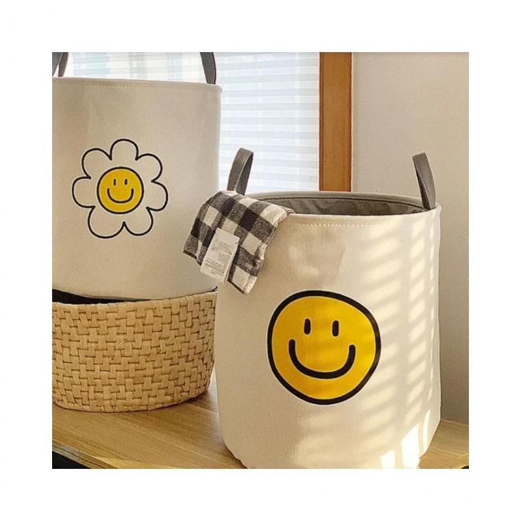 루미나D 대용량 패브릭 빨래바구니 틈새 수납 정리함