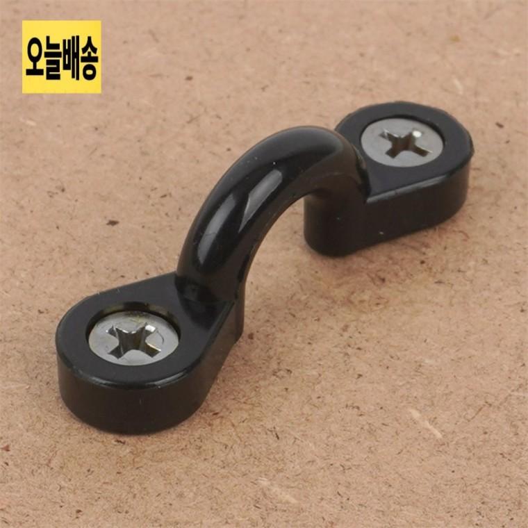 C타입 고정식 후크 1P 부착식후크 수납후크 전선정리후크