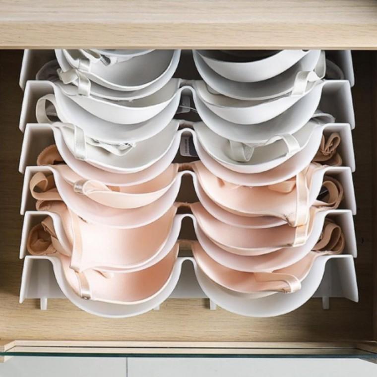 좋은 브라 칸막이 속옷 6개입 세트 수납 서랍 리빙