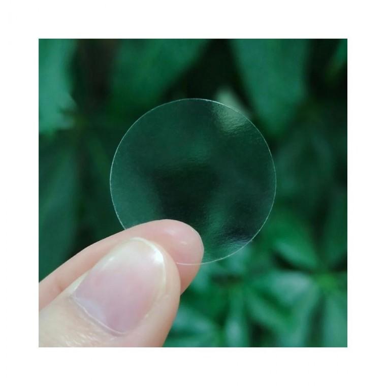 루미나D 원형 투명 포장 스티커 30mm 대용량 가정용 주방용 다용도
