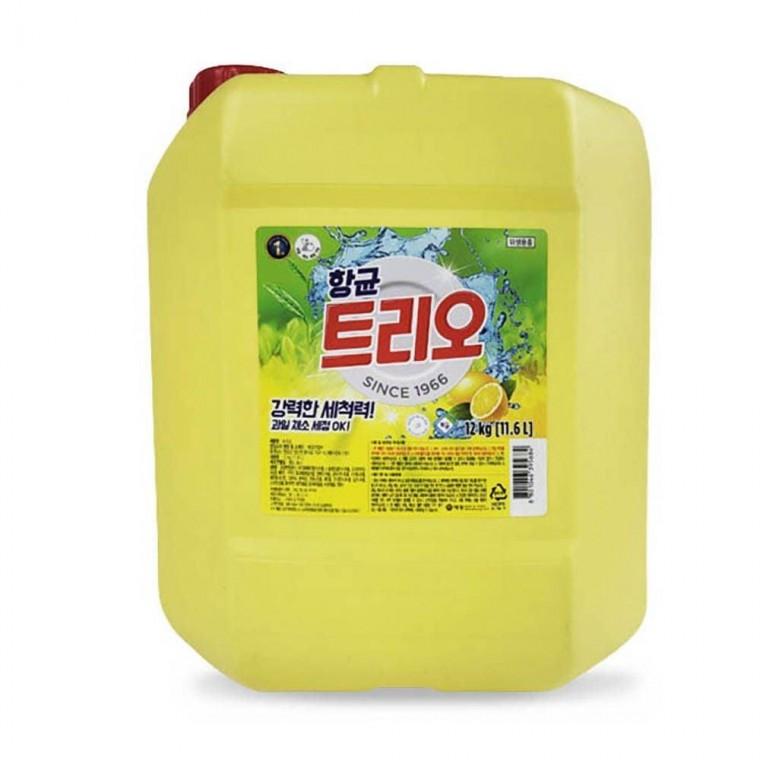 애경 트리오 업소 식장 대용량 주방 세제 12 KG 싱크대 씽크 대세제 업소용 식당