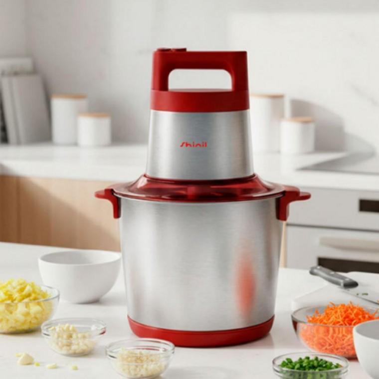 업소용 스텐 파워 다지기 대용량 물 세척 믹서기 6L