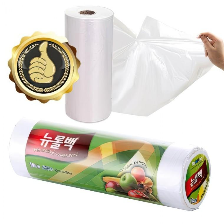 뉴롤백 대용량 업소용 위생백 비닐 봉지 30x40 500매 보관 위생팩 마트