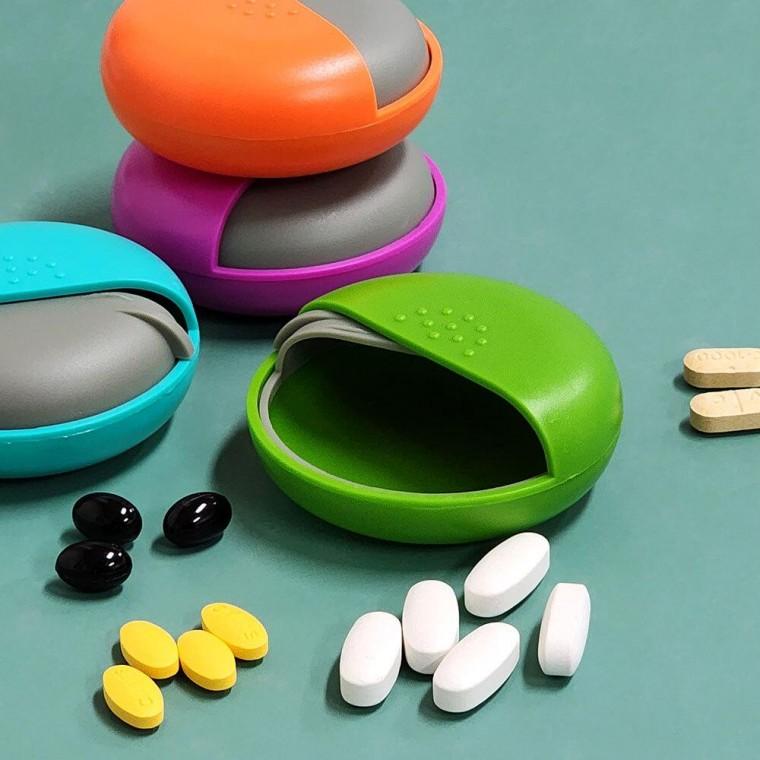 슬라이드 대용량 약통