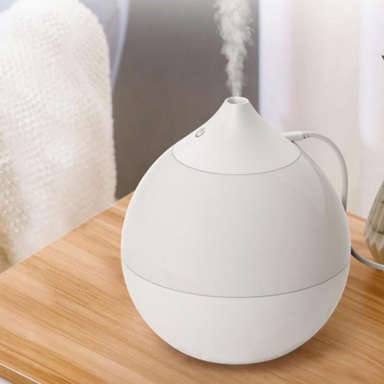 대용량 저소음 물방울 무선 무드등 가습기 1000ml