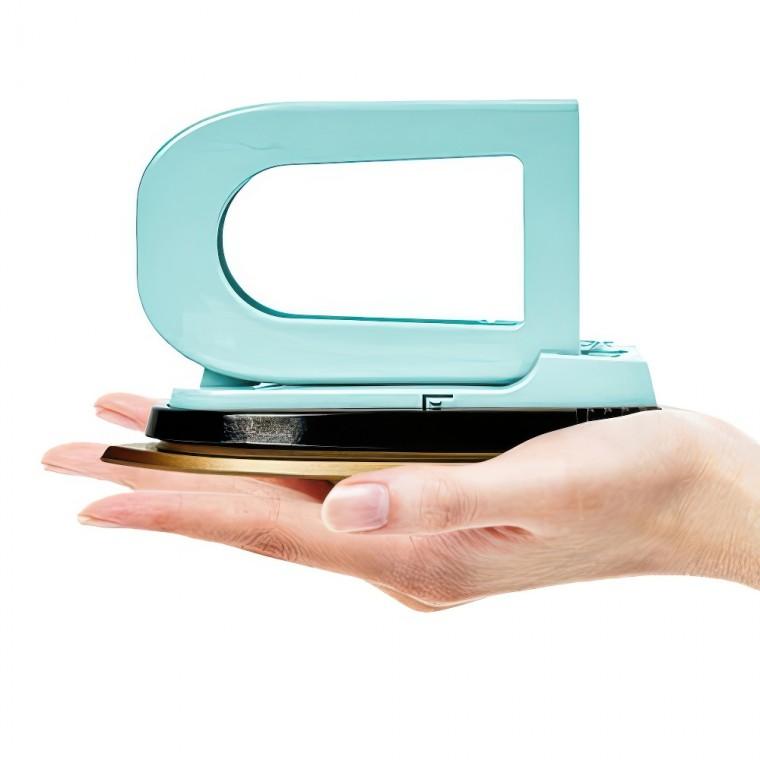 짐머만 휴대용 여행용 1인용 미니 전기 다리미 민트 바지 와이셔츠 옛날