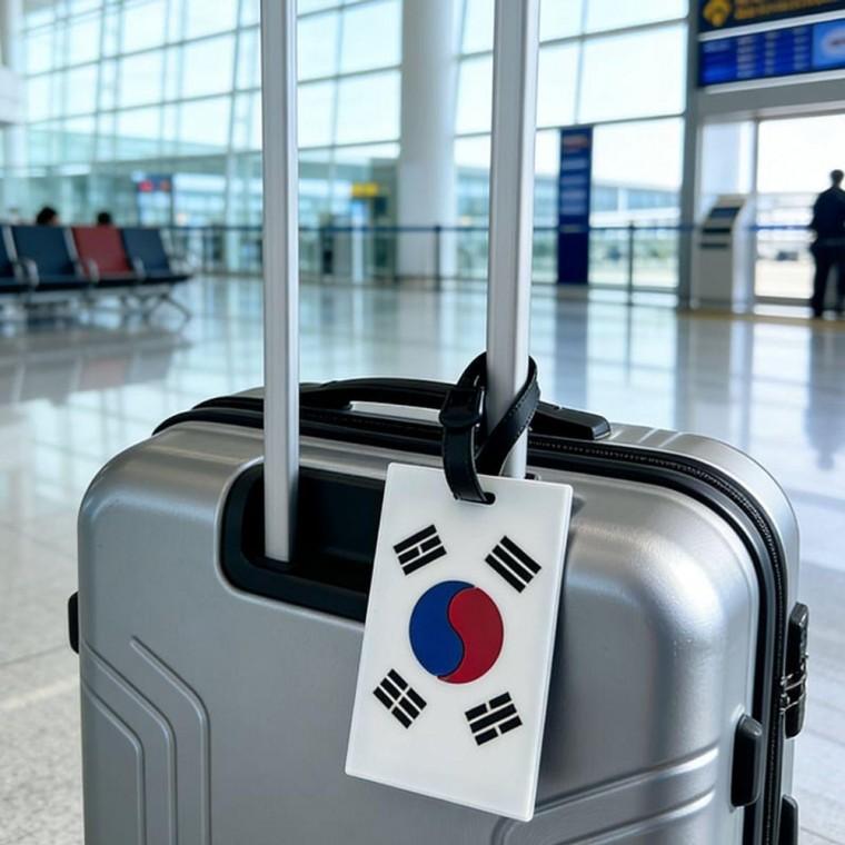 캐리어 이름표 네임택 5p 여행용 골프 가방 표시 러기 지택 캐리어네 스티커 골프백네